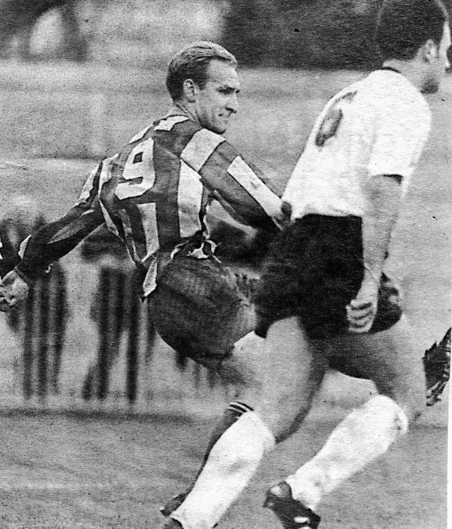 100th League goal Steve Clark at Bromley
