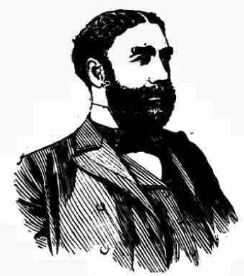 1892 Sketch of Bingham Cox Barnet Press