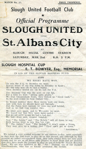 18 Slough United 6 5 SAC 2 03 1946