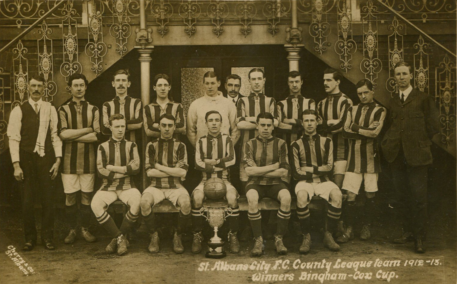 1912 13 Bingham Cox Cup Winners Michael Bing