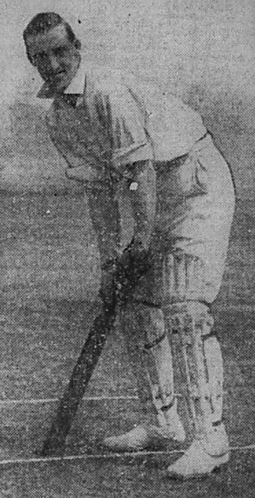 1921 10 18 Leslie Hosier cricket