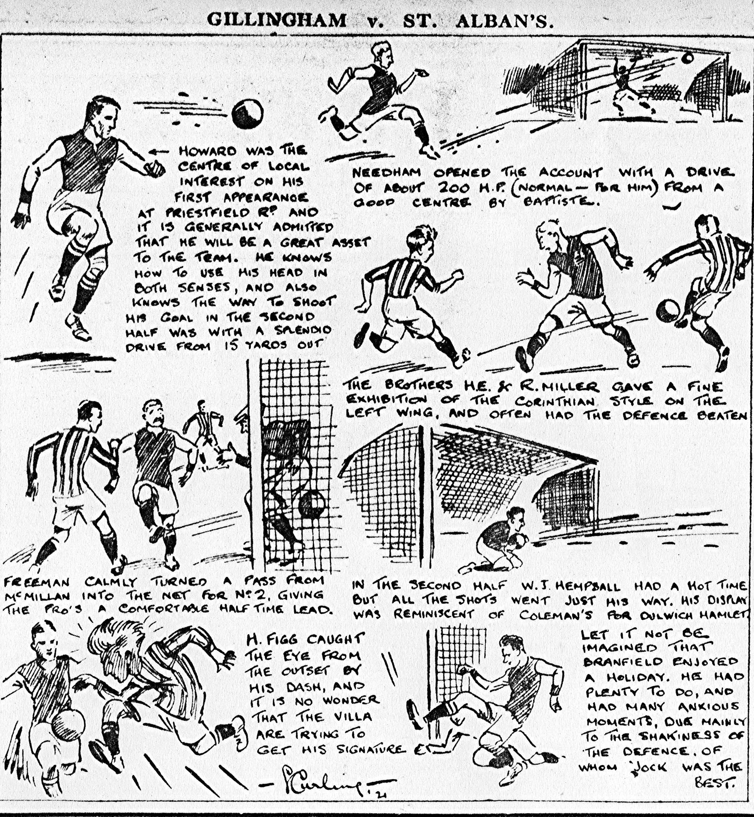 1921 22 Gillingham 2