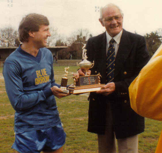 1984 85 John Watt POY with Ken Hill 1