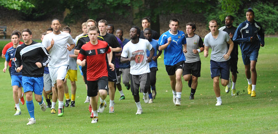 2011 12 Pre season at Verulamium