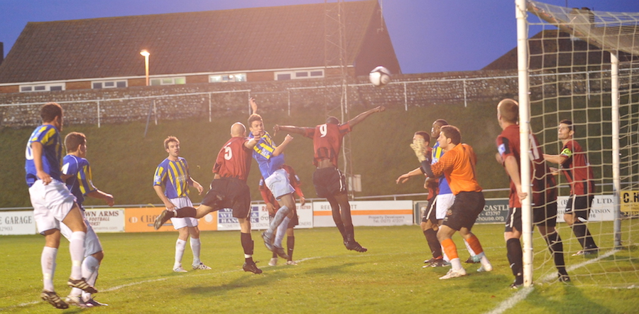Adam Everitt scores at Lewes copy