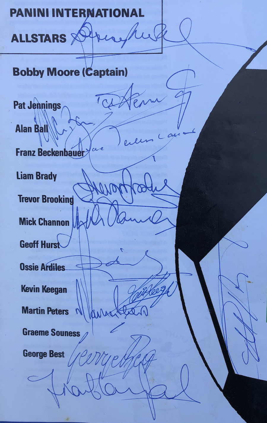 Autograpjhs Graham Coleman