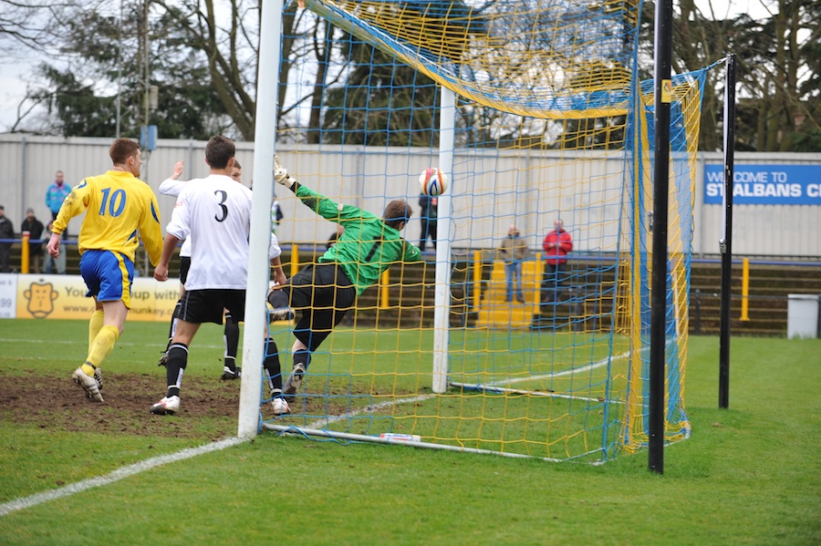 Disputed Bakare goal v Bashley