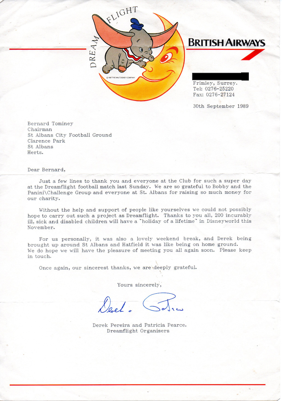 Dreamflight thank you letter2