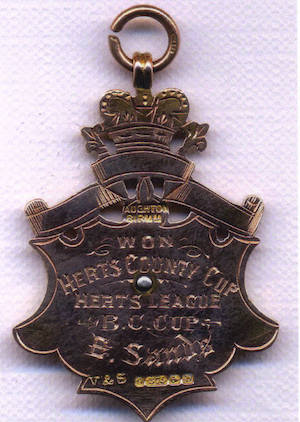 E Sands Bingham Cup Medal