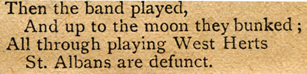 JD 197 SA 2 3 West Herts Watford Leader SA are defunct