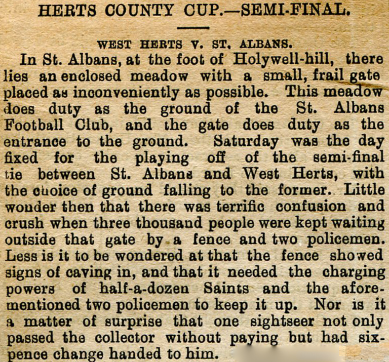 JD 202 SA 2 3 West Herts opening of report Watford Obs