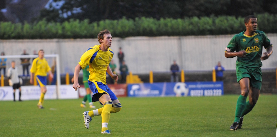 Matt Pooley scores v Hitchin