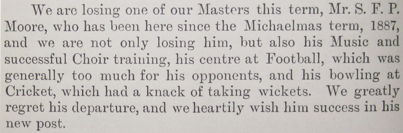 Moore leaves St Georges a