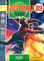 Panini sticker album 1989