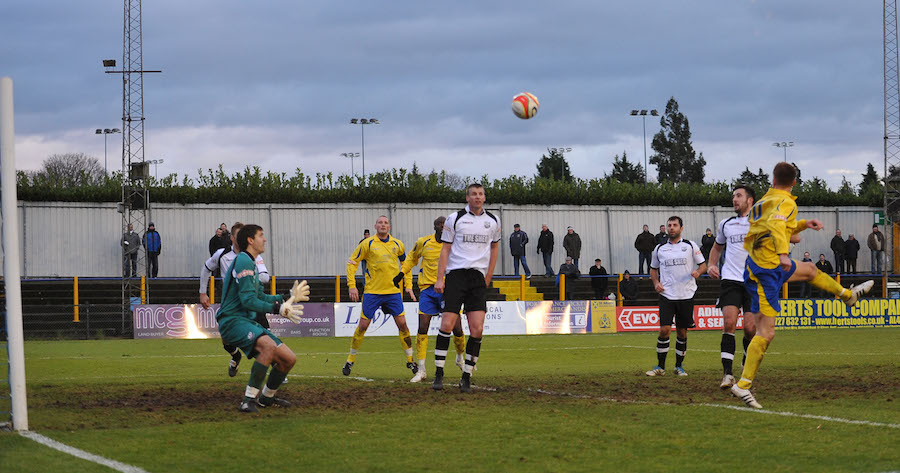 Simon Martin scores at home to Cambridge City