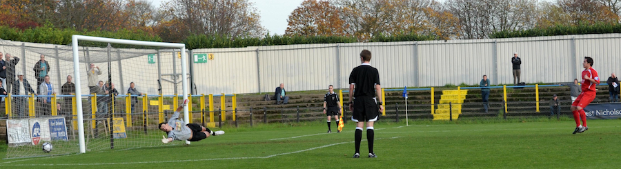 Weymouth home Roberts scores penalty copy