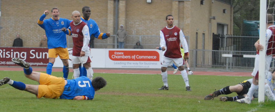 ben martin scores v chelsford