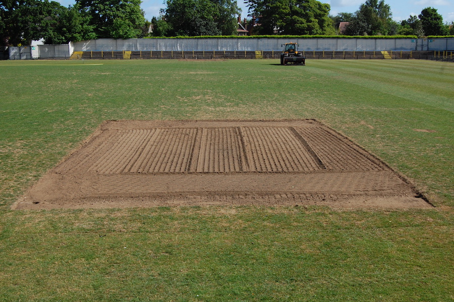 clarence park pitch renovations
