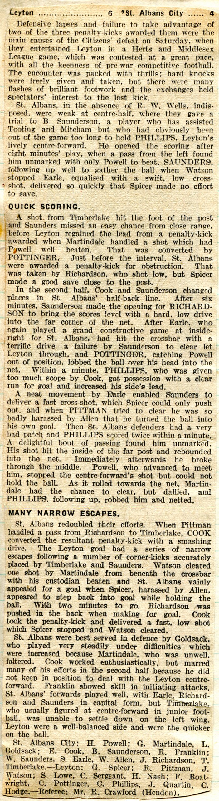 2 SAC 4 6 Leyton 13 Sep 1941