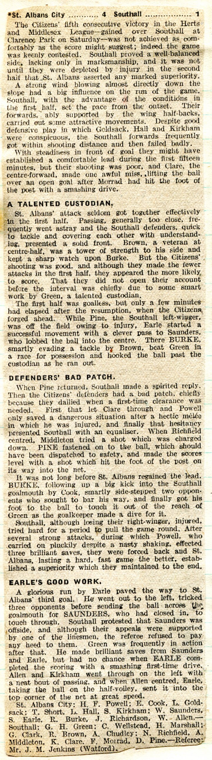 8 SAC 4 1 Southall 25 Oct 1941